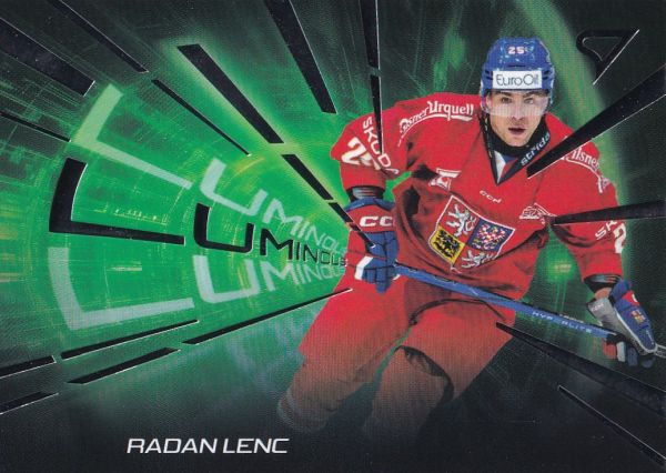 insert karta RADAN LENC 24-25 SZ Hokejové Česko Luminous číslo LS-18